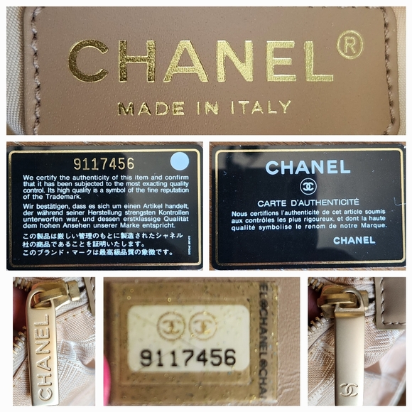 CHANEL $20 RAFFLE ENTRY Blush Pink Tote in EUC with COA  RAFFLE RAFFLE - Picture 14 of 16